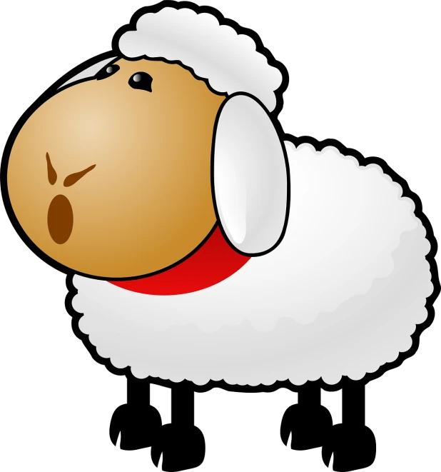 a sheep with a santa hat on its head, an illustration of, mingei, !!! very coherent!!! vector art, 2 0 1 0 photo, flying, 1 / 2 headshot