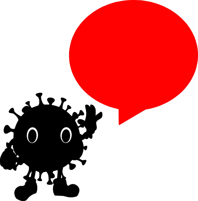 a red speech bubble with eyes on a black background, a minimalist painting, mingei, background ( dark _ smokiness ), talking, big round cute eyes, distant photo