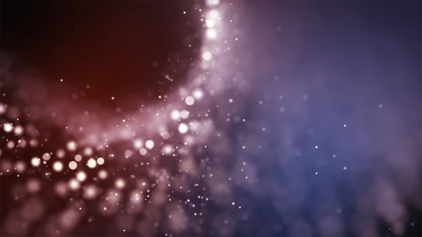 a blurry photo of a red and blue background, digital art, shutterstock, fairy dust in the air, dark purple background, soft light from the side, blurred and dreamy illustration