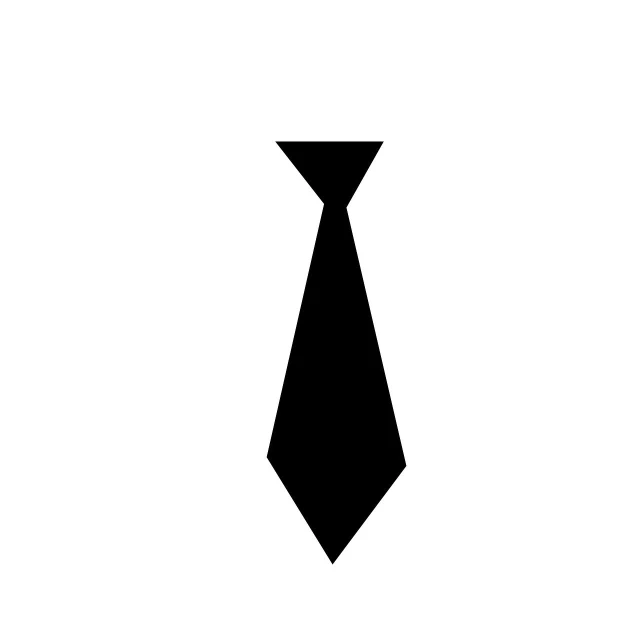 a black tie on a white background, inspired by Kōno Michisei, sōsaku hanga, game icon asset, short neck, basic background, daddy