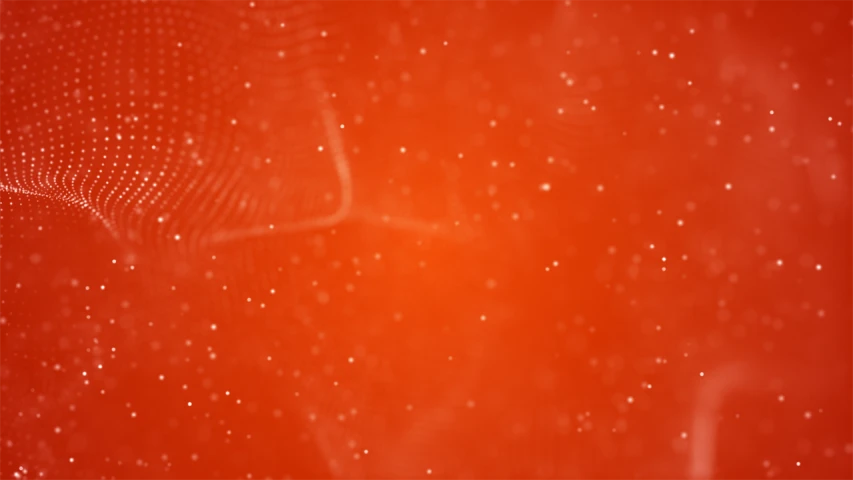 a close up of a cell phone with a blurry background, digital art, digital art, strange red particles, vibrant orange background, background is made of stars, interacte smooth flowing lines