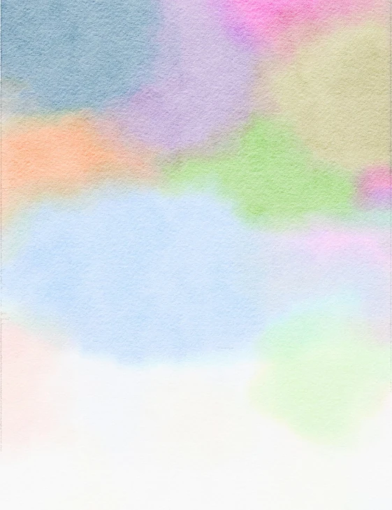 a watercolor painting of a sky and clouds, by Tadashige Ono, color field, graffiti _ background ( smoke ), 1128x191 resolution, soft cute colors, pale sober colors 9 0 %