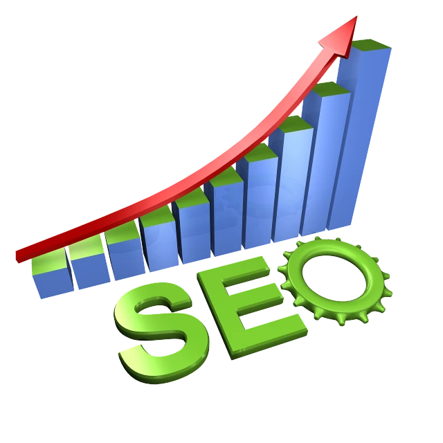 a 3d image of the word seo on a black background, graph design, high detail product photo