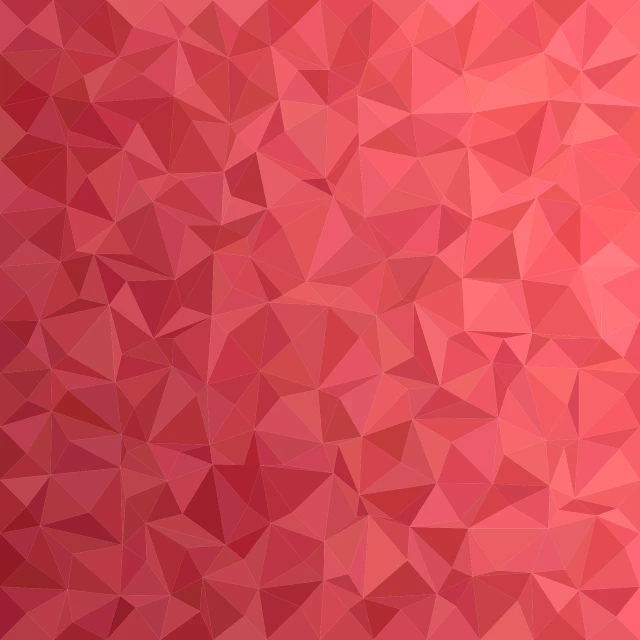 a red abstract background consisting of triangles, a mosaic, tumblr, crystal cubism, light pink tonalities, matte bright highly detailed, matte surface, asia
