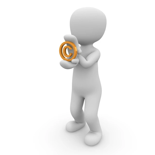 a person holding a pretzel in one hand and a pretzel in the other, a digital rendering, by Edward Corbett, pixabay contest winner, computer art, dreamcast, wifi icon, character is standing, _3d-terms_