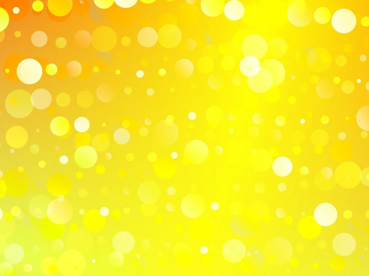 a close up of a bunch of circles on a yellow background, vector art, pointillism, luminous sky heaven background, crystal lights, various backgrounds, banana color