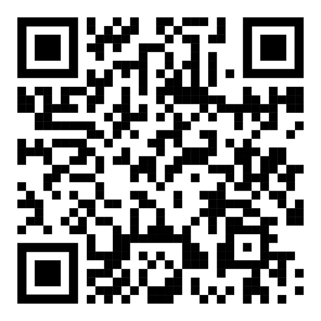 a black and white photo of a qr code, by Joe Sorren, mobile game, cryptidcore, three - quarter view, computer generated