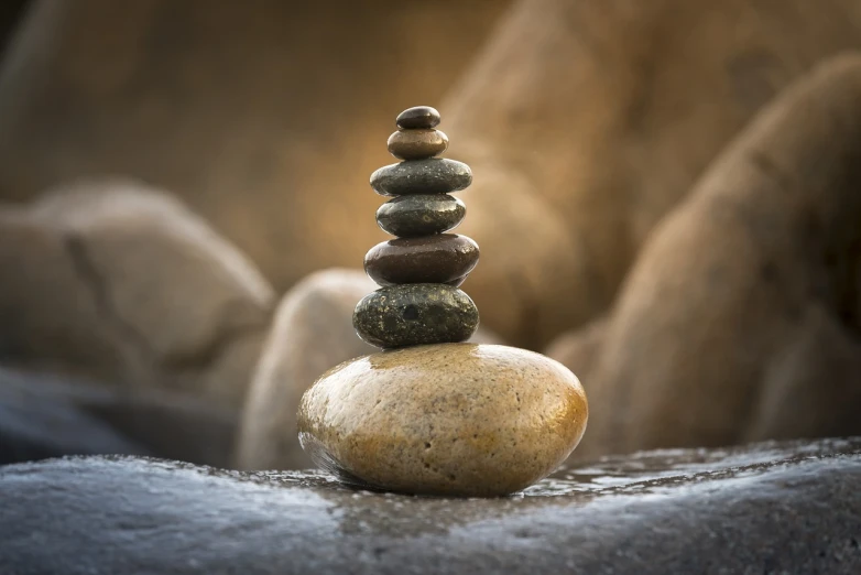 a pile of rocks stacked on top of each other, a statue, minimalism, enhanced photo, stepping stones, very beautiful photo, spire