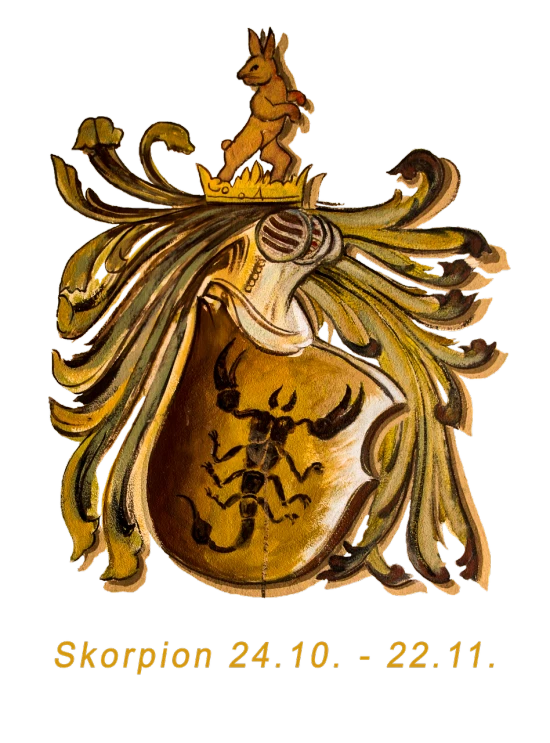 a picture of a shield with a scorpion on it, a photo, by Gloria Stoll Karn, cg society contest winner, cloisonnism, baroque digital painting, beer logo, chiaroscuro oil painting, biologic hr giger style