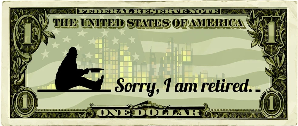 a dollar bill with a man sitting on top of it, inspired by Winsor McCay, pixabay, fine art, warning, plane, regret, tiffany