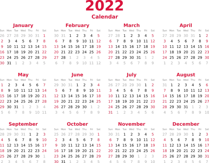 a calendar with red numbers on a black background, digital art, 2022, meme template, no gradients, y 2 k fashion