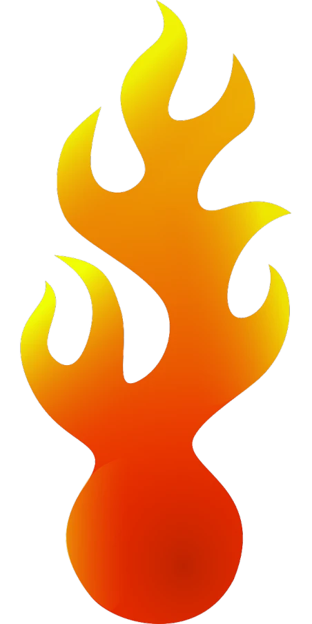 a close up of a fire on a white background, a screenshot, inspired by Rodney Joseph Burn, !!! very coherent!!! vector art, a tall, wotc, symbol