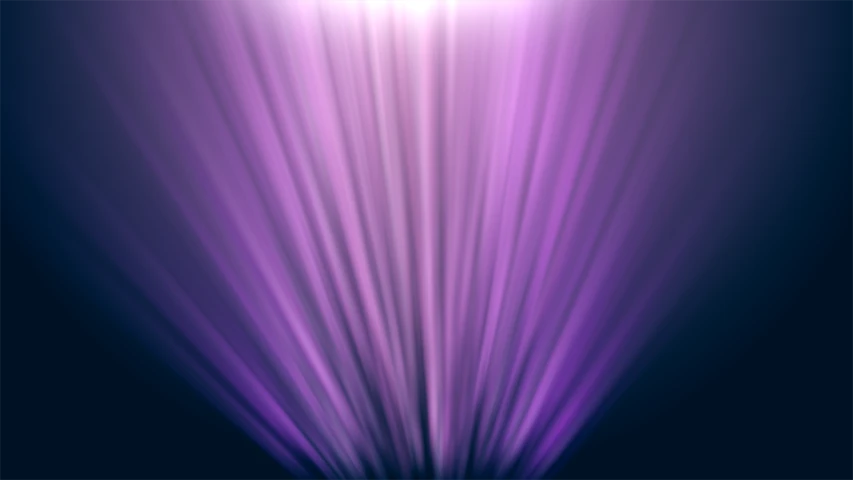 a bright light shines brightly on a dark background, shutterstock, light and space, purple tubes, volumeric ghostly rays, smooth vector lines, violet colors