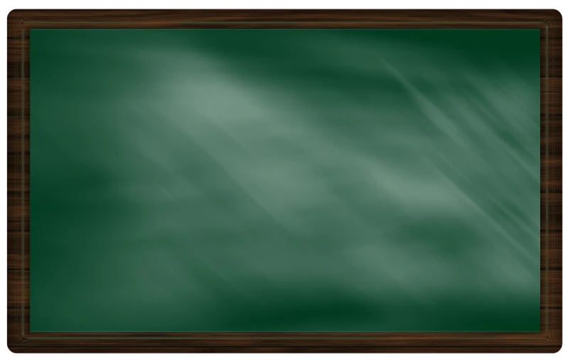 a green chalk board with a wooden frame, by Eugeniusz Zak, digital art, dark green glass, modern very sharp photo