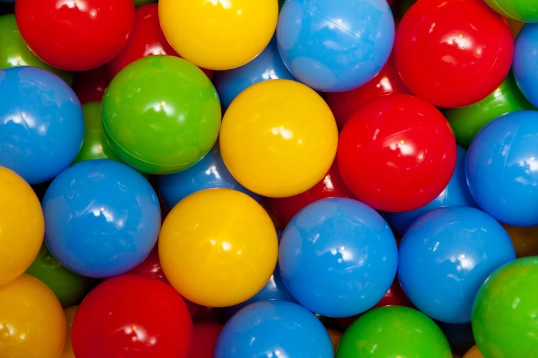 a close up of a bunch of colorful balls, a picture, by Dietmar Damerau, avatar image, pool, softplay, 64x64