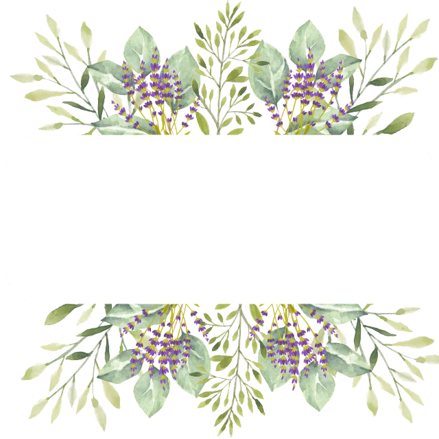 a floral frame on a black background, a digital rendering, wild foliage, banner, butter, background(solid)