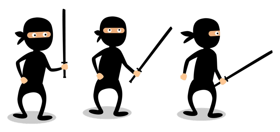 a group of cartoon eyes on a black background, a screenshot, inspired by INO, minimalism, anthropomorphic _ humanoid, crouching humanoid, very very low quality picture, man walking