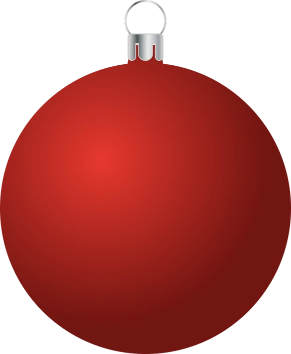 a red christmas ornament on a black background, digital art, clip art, 3/4 view from below, simple shading, group photo