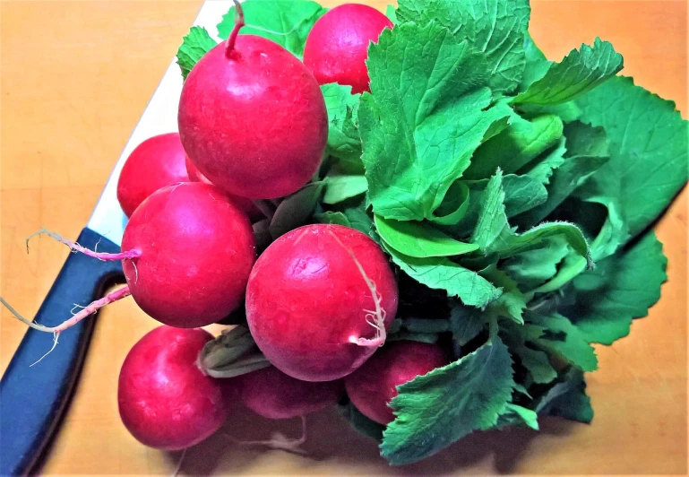 a bunch of radishes sitting on top of a cutting board, inspired by Masamitsu Ōta, sōsaku hanga, close - ip shot, closeup!!, basil gogos, rocket