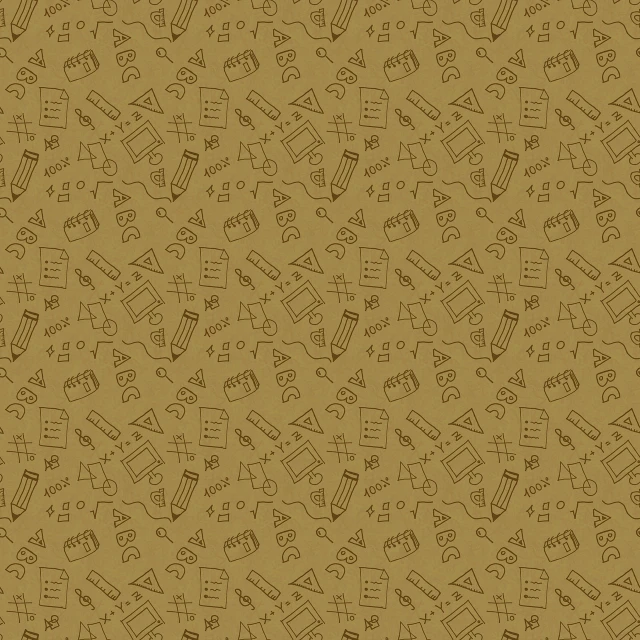 a pattern of cars and trucks on a brown background, inspired by Anni Albers, graffiti, linear illustration, the sims 4 texture, background of a golden ballroom, glyphs
