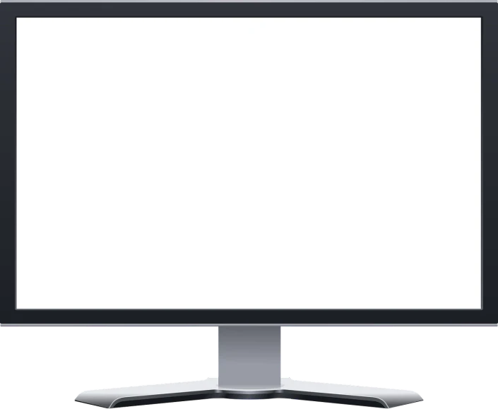 a computer monitor sitting on top of a desk, a computer rendering, computer art, white frame border, hd screenshot, full image, outlined