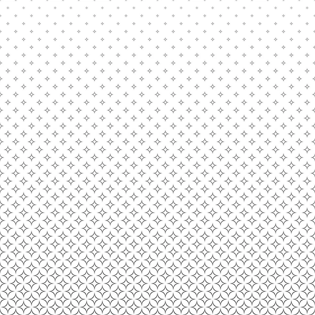 a black and white pattern on a white background, vector art, by Alexander Fedosav, trending on pixabay, generative art, stardust gradient scheme, 1 0 0 0 x 1 0 0 0 pixel art, pathetic, rounded corners