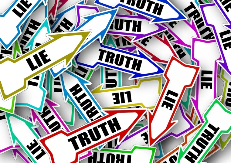 a pile of stickers reading truth truth truth truth truth truth truth truth truth truth truth truth truth truth truth truth truth truth truth truth truth truth, by Harold Elliott, trending on pixabay, arrows, the ultimate question of life, hovering indecision, trump