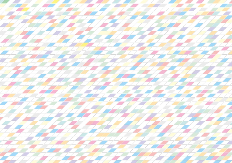 a black and white checkered pattern is shown, a digital rendering, inspired by Bridget Riley, generative art, dimmed pastel colours, generate multiple random colors, pastel palette silhouette, hexagonal pattern