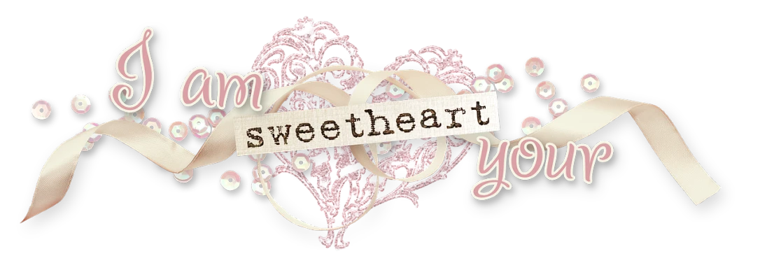 a picture of a heart with a ribbon around it, a digital rendering, by Juliette Wytsman, sweet and innocent, me and you, header with logo, glittering