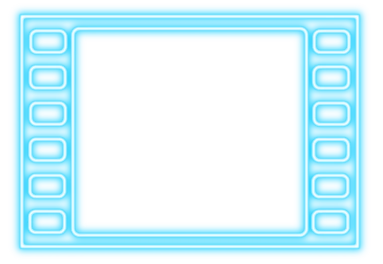 a blue picture frame on a black background, a hologram, video art, outlined!!!, inside stylized border, teal electricity, movie screencap