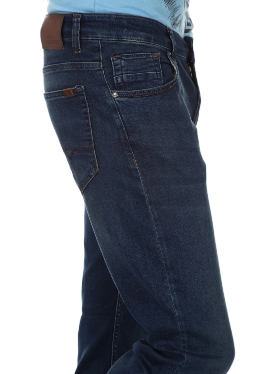 a man standing with his hands in his pockets, a picture, shutterstock, 3/4 side view, detailed product photo, wearing jeans, low dutch angle