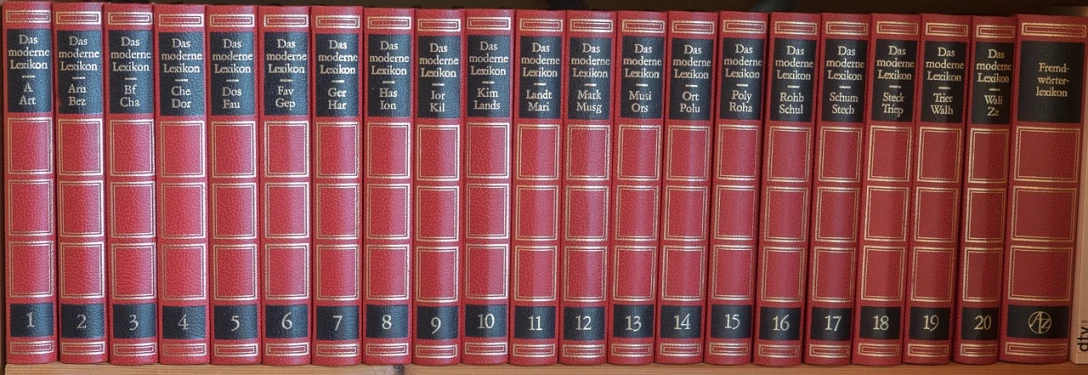 a row of red books sitting on top of a wooden shelf, by Lorentz Frölich, modernism, lion, from wikipedia, cover, maiden