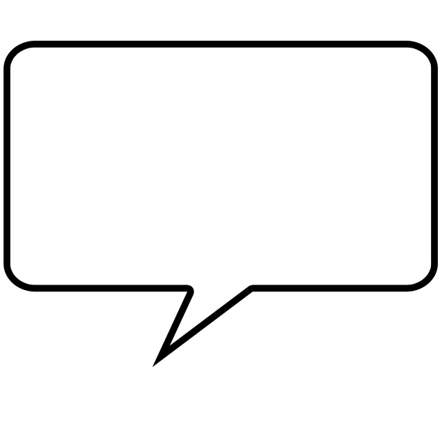 a white speech bubble on a black background, a screenshot, by Andrei Kolkoutine, minimalism, telegram sticker, iphone picture, square sticker, batoidea shape