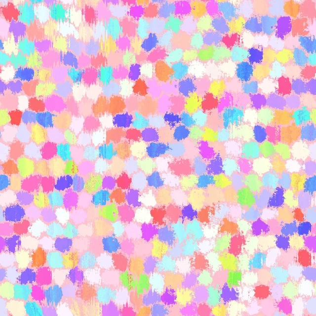 a pattern of multicolored spots on a pink background, a pointillism painting, beautiful brush stroke rendering, graffiti _ background ( smoke ), highres, generate multiple random colors