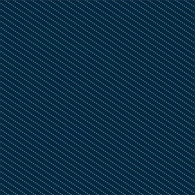 a blue background with small white dots, inspired by Katsushika Ōi, deviantart, op art, dark backround, diagonal lines, 2 5 6 x 2 5 6, bird view