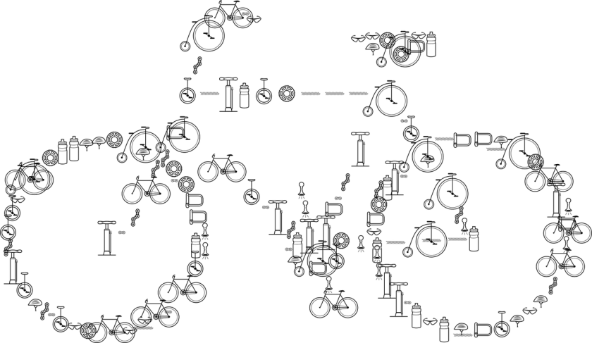 a couple of elephants standing next to each other in the dark, a diagram, by Attila Meszlenyi, ascii art, detailed chemical diagram, 2 0 5 6 x 2 0 5 6, alchemist library background, black gears