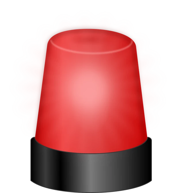 a red hat sitting on top of a table, a digital rendering, digital art, paranormal flashlight, lonely!! stop light glowing, clipart, police lights