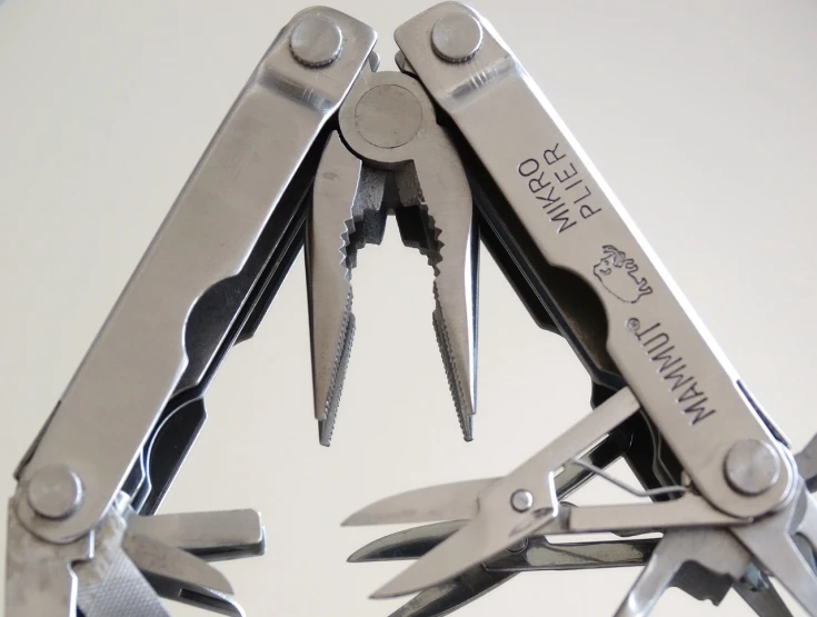 a close up of a swiss army knife, sharp robot dragon claws, nmm, close-up product photo, motivational