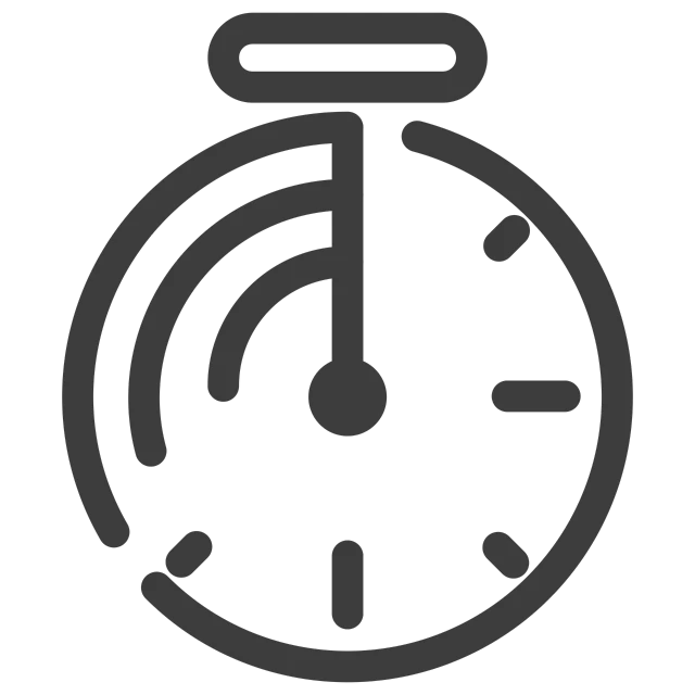 a black and white image of a clock, turbo, straight dark outline, thumbnail, ability image