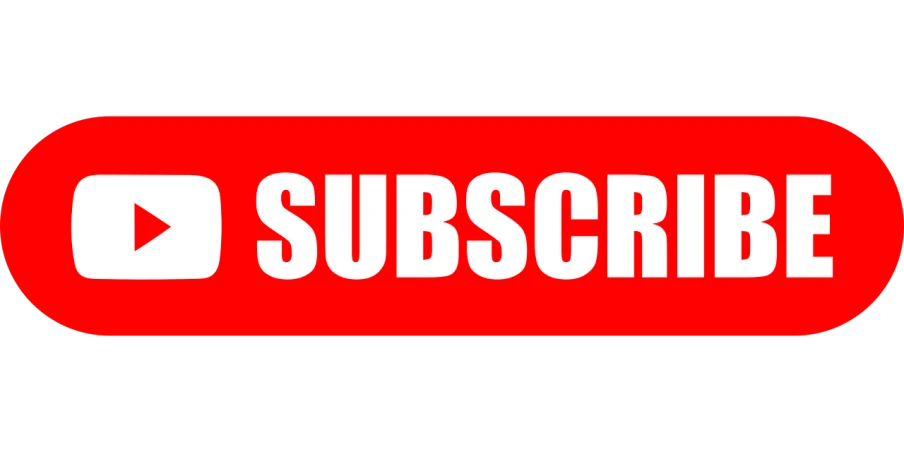 the youtube subscribe logo on a black background, a picture, reddit, trending on pixart”, \'obey\', header text”, success