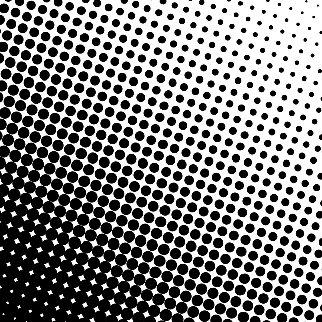 a black and white halftone background with stars, by Mirko Rački, comic book panel, trending on pixart, 1 0 0 0 x 1 0 0 0 pixel art, anime abstract art