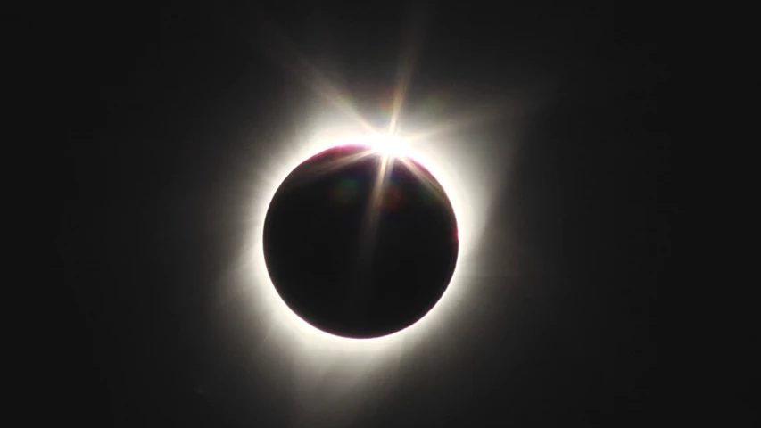 a close up of the sun during a solar eclipse, a picture, by Dennis Ashbaugh, romanticism, sparkling dark jewelry, the ring, silver, karen vikke