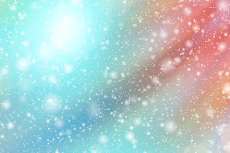a blurry image of snow falling from the sky, vector art, by Ai-Mitsu, shutterstock, light and space, magical sparkling colored dust, blurred and dreamy illustration