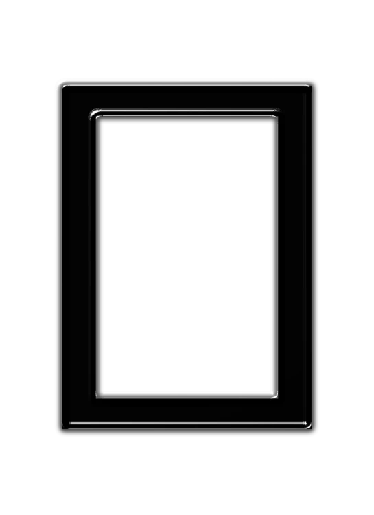 a close up of a square object on a black background, a computer rendering, white outline border, tall thin frame, doors, clear edges