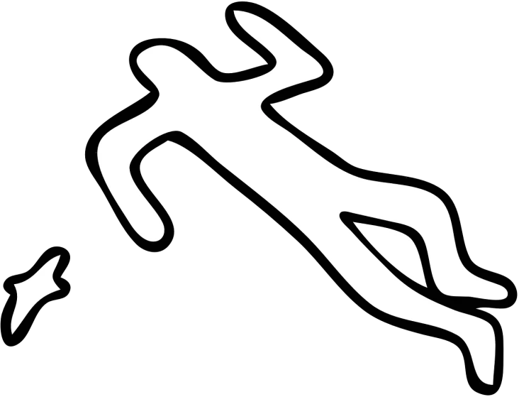 a black and white picture of a person jumping in the air, an abstract drawing, inspired by Andrei Kolkoutine, figuration libre, lying down, black backround. inkscape, grave, white body