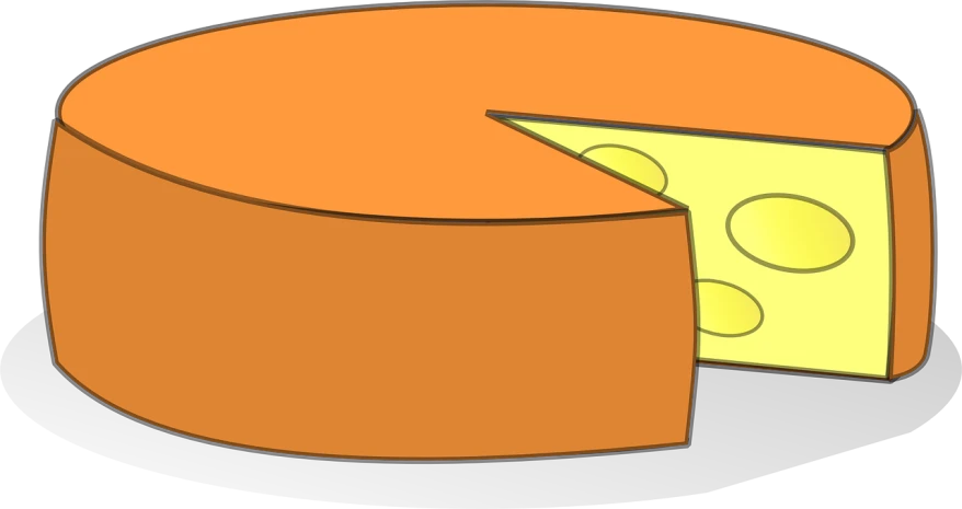 a piece of cheese with a piece missing, a cartoon, by Robert Richenburg, pixabay, cell shaded adult animation, with a black background, 1128x191 resolution, big disc of planet