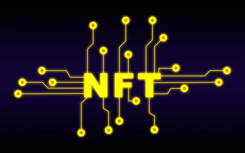 a computer circuit with the word nt on it, concept art, by Nicholas Marsicano, shutterstock, neo-figurative, fnaf, app icon, cryptocurrency, music festival