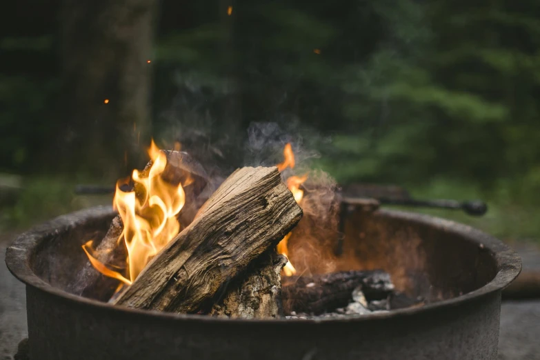 a close up of a fire in a pot, pexels, figuration libre, burning trees, frying nails, istockphoto, al fresco