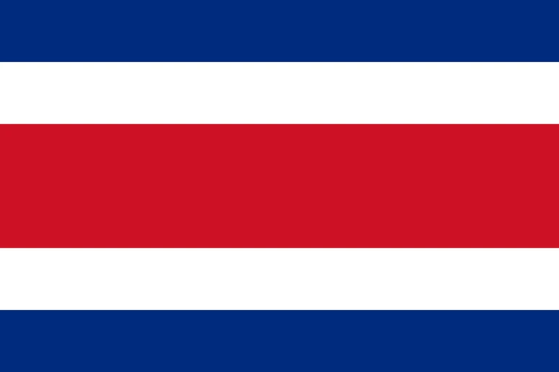 the flag of costa is shown in red, white and blue, inspired by Francisco de Holanda, reddit, de stijl, vector, hawaii, 1 0 / 1 0, blur