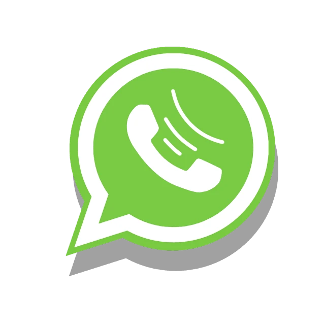 a green and white whatsapp icon on a black background, a stock photo, pixabay, vibration, with funny feeling, dubai, scanlines